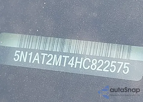 2017 Nissan Rogue Sv from USA, damaged, VIN 5N1AT2MT4HC822575